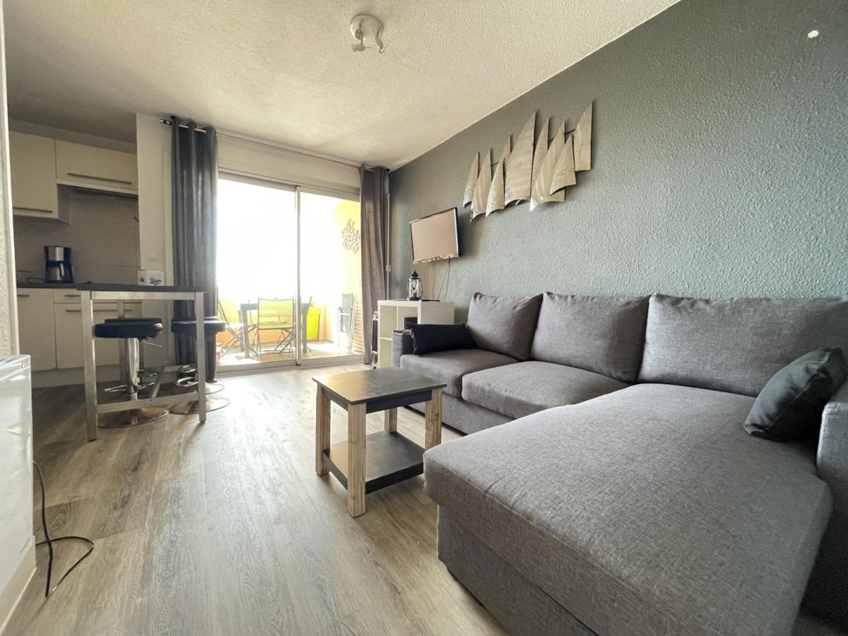 Confortable T2 A Sete Avec Vue Mer, Parking Et Wifi - Fr-1-338-111 Exterior foto